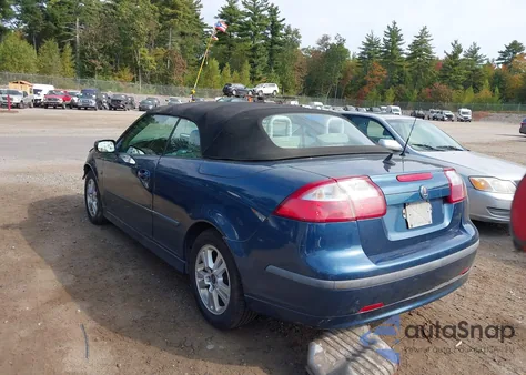 2006 Saab 9-3 2.0T z USA, uszkodzony, nr VIN YS3FD79Y666108606